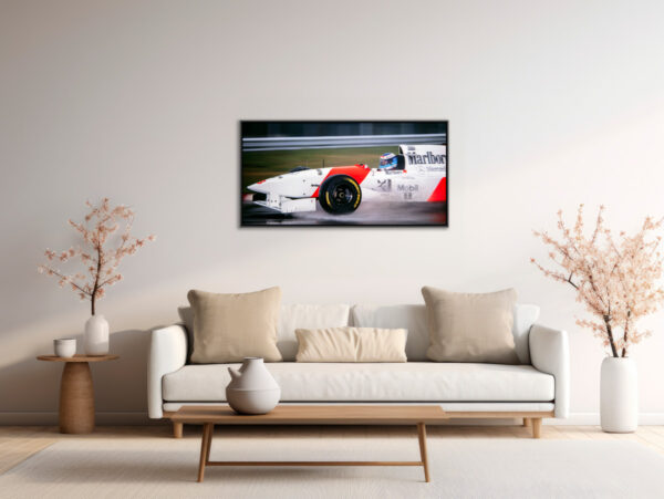 Mika Hakkinen Mac Laren GP Argentine F1 1995 Sebastien Desnoulez tirage Fine Art Une image pour rever caisse americaine en situation