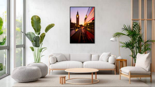 Big Ben Sebastien Desnoulez Photographie tirage Art Une image pour rever caisse americaine en situation