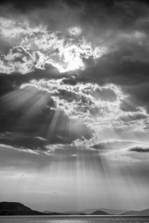 Greek coast and clouds 2 photo Sebastien Desnoulez photographe a