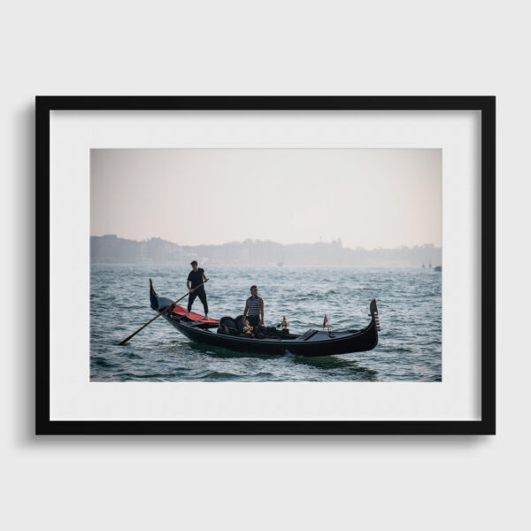 Gondoliers Sebastien Desnoulez Photographie tirage Art Une image pour rever passe partout