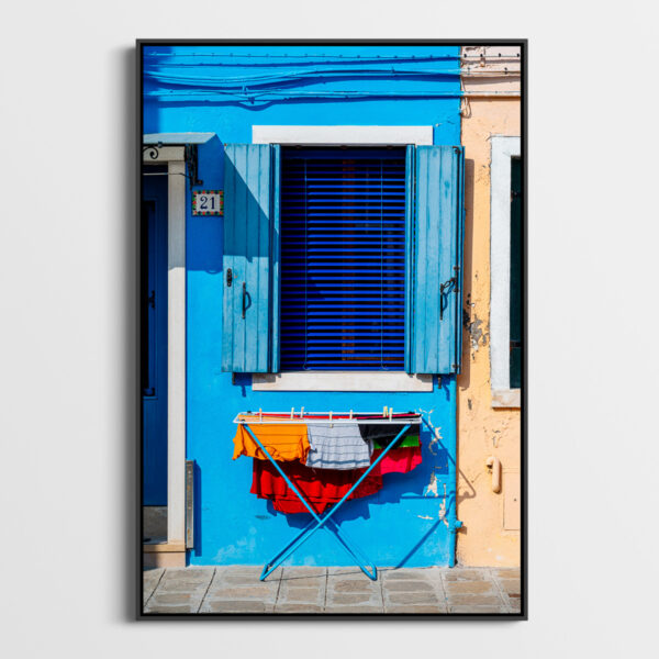 Jour de lessive Sebastien Desnoulez Photographie tirage Art Une image pour rever caisse americaine