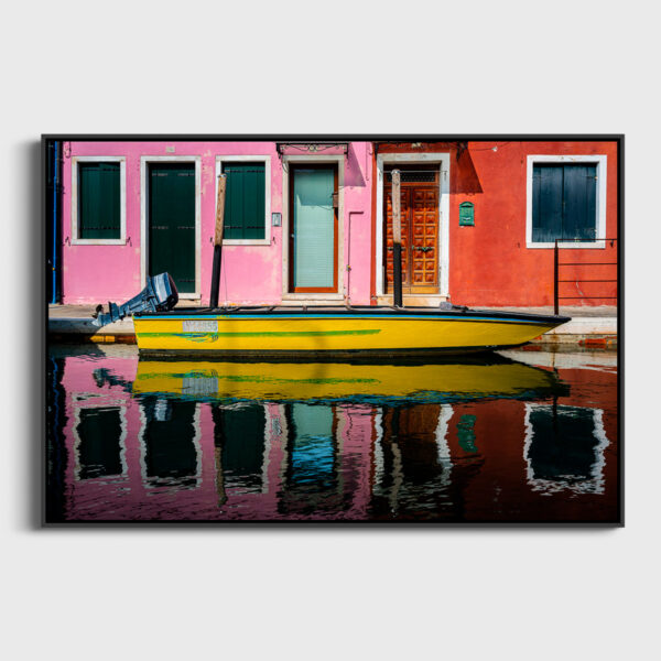 L echo du canal Sebastien Desnoulez Photographie tirage Art Une image pour rever caisse americaine