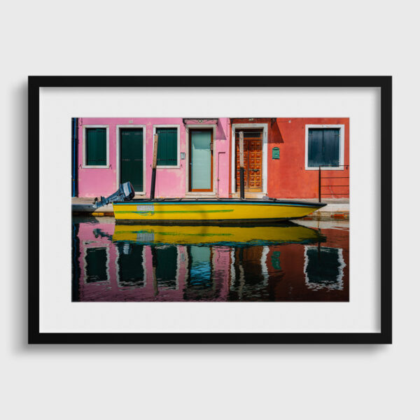 L echo du canal Sebastien Desnoulez Photographie tirage Art Une image pour rever passe partout