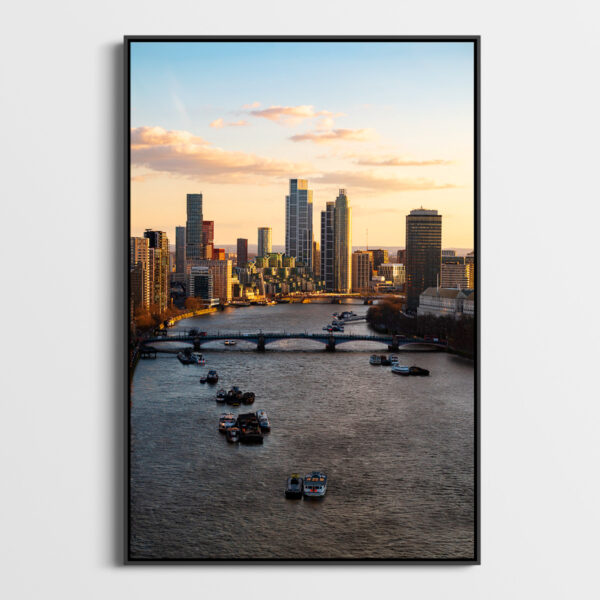 La Tamise Sebastien Desnoulez Photographie tirage Art Une image pour rever caisse americaine