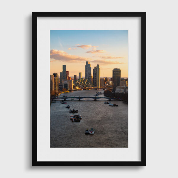 La Tamise Sebastien Desnoulez Photographie tirage Art Une image pour rever passe partout
