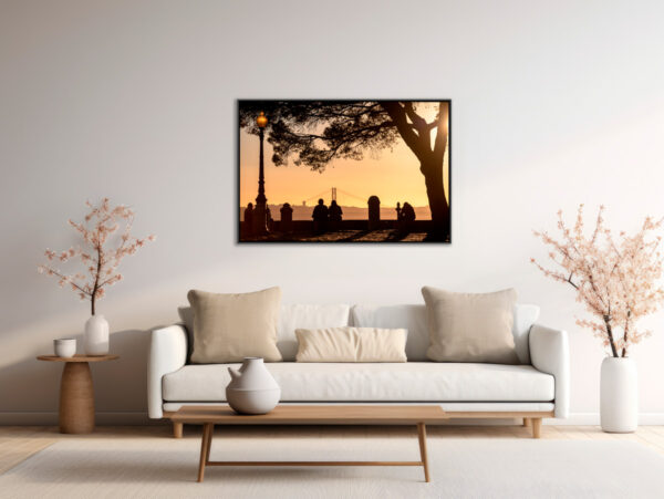 Lisbonne Sebastien Desnoulez Photographie tirage Art Une image pour rever caisse americaine en situation