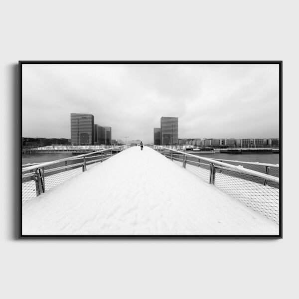 Snowy Footbridge - Image 3