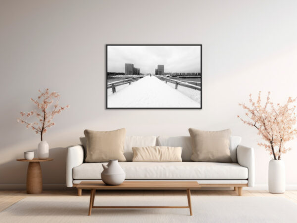 Snowy Footbridge - Image 4