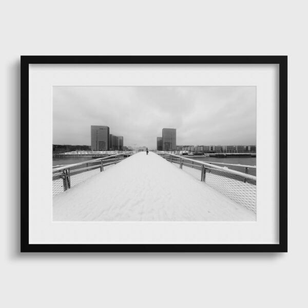 Snowy Footbridge - Image 2