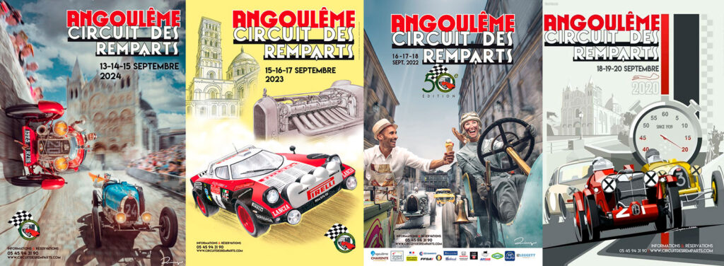 Le Circuit des Remparts d Angouleme tradition automobile et creativite contemporaine