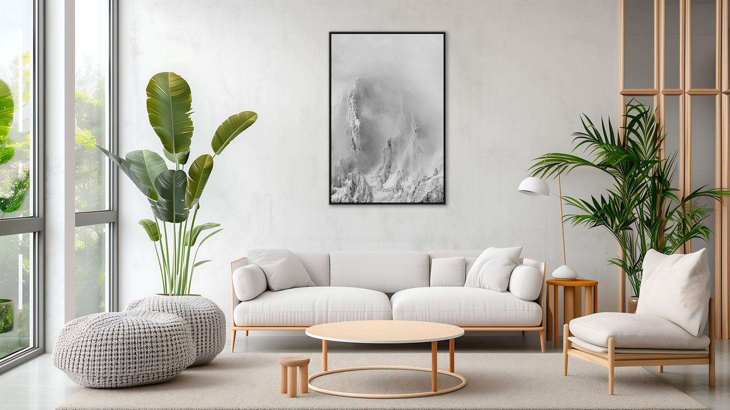 Apparition du Gray Yves Langlois tirage Photographie Art Une image pour rever caisse americaine en situation