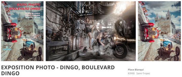 Exposition Dingo a Saint Tropez une photographie d art engagee au cœur du Grand Prix Photo