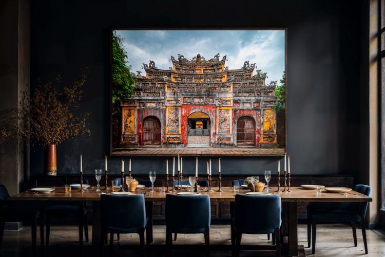 Cite Imperiale de Hue Sebastien Desnoulez  - Tirage photographique d'art - Photographie d'art - Une image pour rêver caisse americaine salle a manger