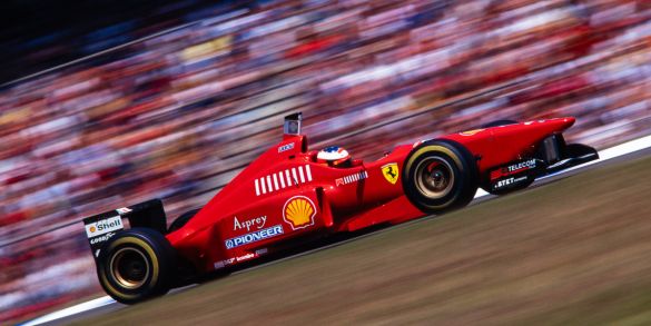 1996, Ferrari, GP F1 Allemagne, Michael Schumacher